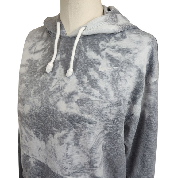 Nike Hoodie Men Unisex Small Dri-FIT Pullover Sweatshirt Kangaroo Pocket Tie Dye - Picture 3 of 17